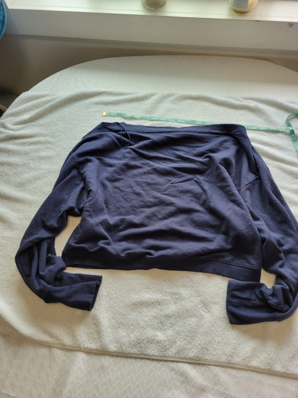 Off-the-Shoulder Sweatshirt Medium